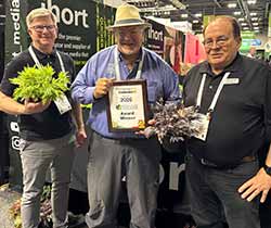 Chuck Pavlich, Dan Heims and Ken Brown accepting the Retailers' Choice Awards at Cultivate'26 in Columbus, Ohio presented on July 13, 2026 Chuck Pavlich, Dan Heims and Ken Brown accepting the Retailers' Choice Awards at Cultivate'26 in Columbus, Ohio presented on July 13, 2026